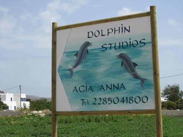 Dolphin Studios Agia Anna  Exterior foto